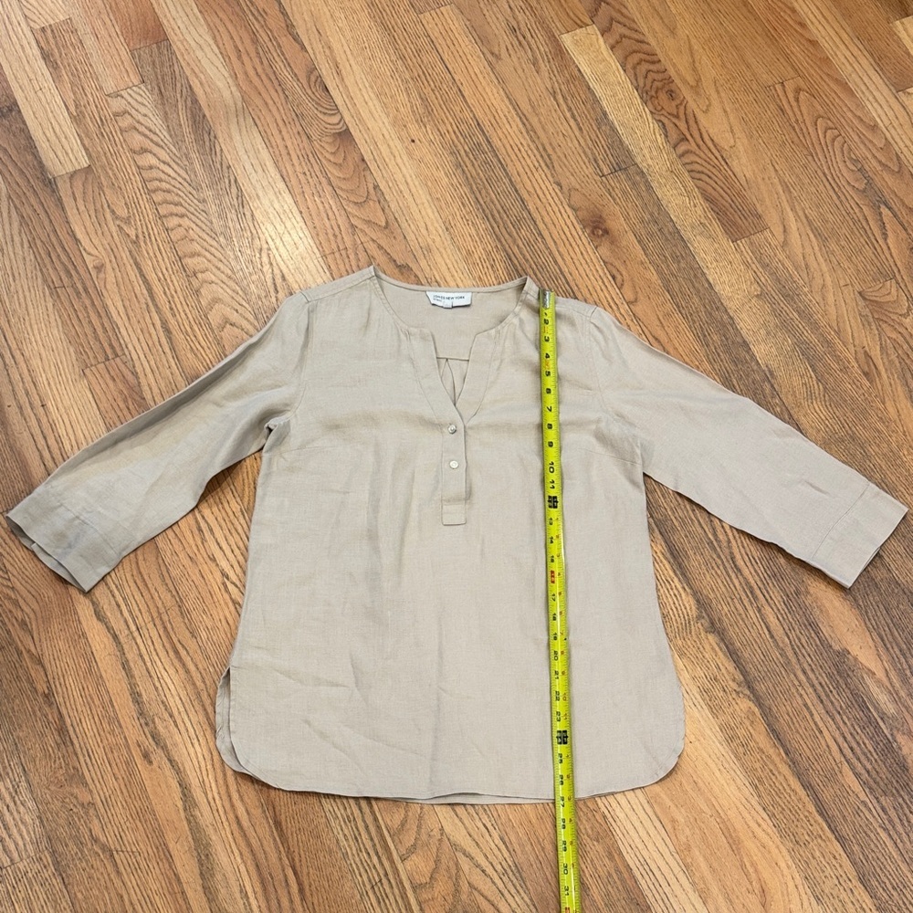 Jones New York Sport Beige Top - Picture 4 of 13